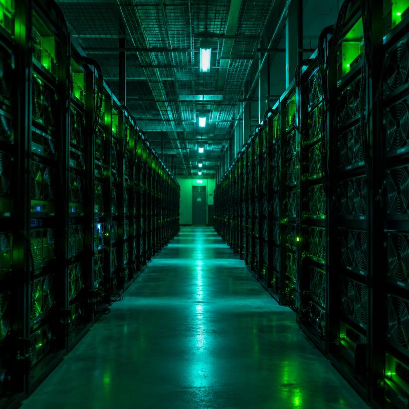 Illustrative cryptocurrency news thumbnail